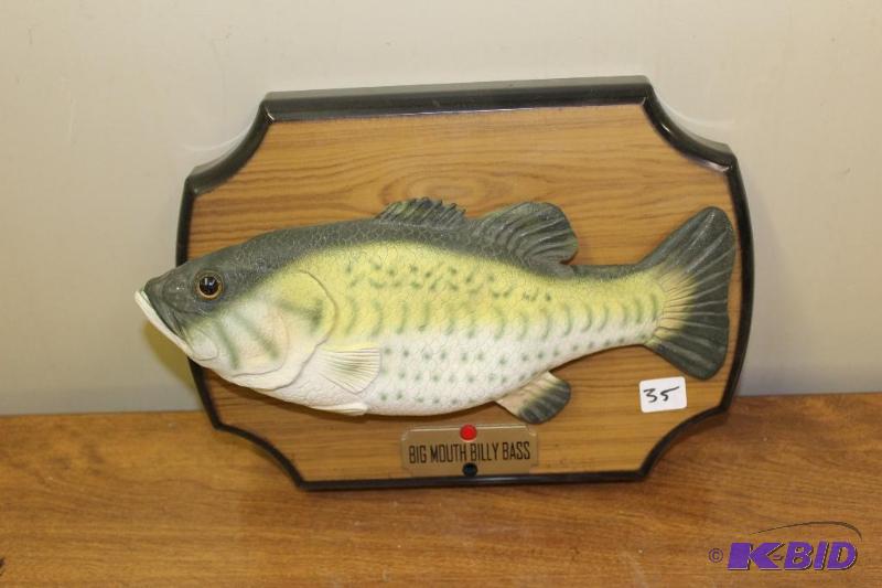 Big Mouth Billy Bass  Needs Batteries&nbsp...