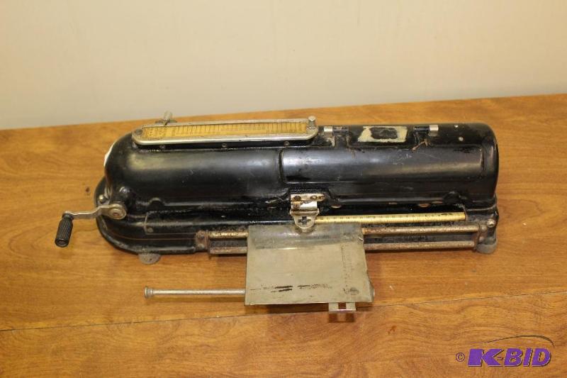 Antique Check Writer&nbsp  The Protectograp...