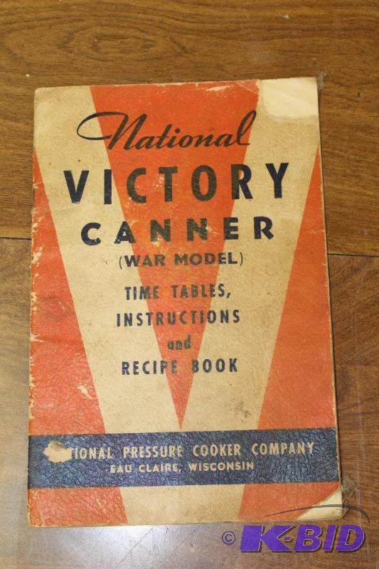 WWII Era Victory Canner User Manual&nbsp...