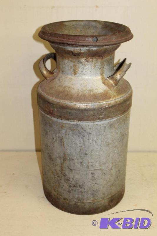 5 Gal Cream  Milk  Oil Can...