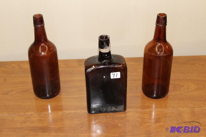 Antique Liquor Bottles&nbsp...