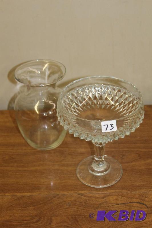 Vintage Vase and Candy Dish&nbsp...