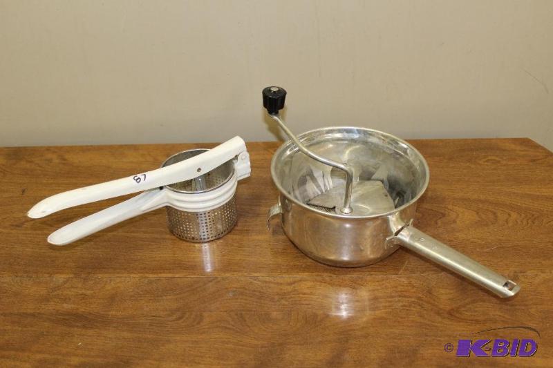 Food Mill and Potato Ricer&nbsp  Both in Goo...