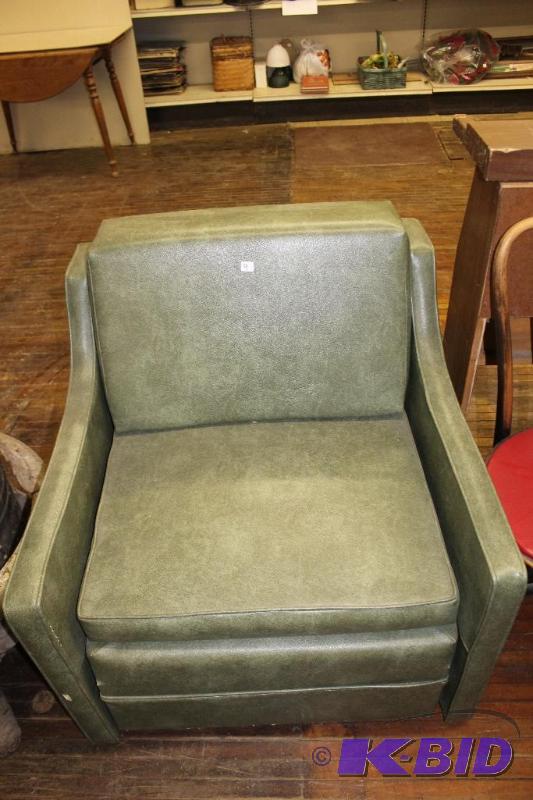 Vintage Reclining Chair  Hide-a-Bed  Folds f...