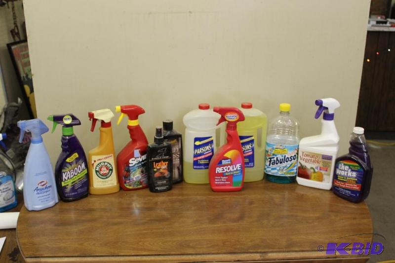 Cleaning Supplies, etc...&nbsp...