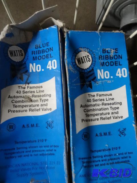 Pressure relief valves. Qty 4...