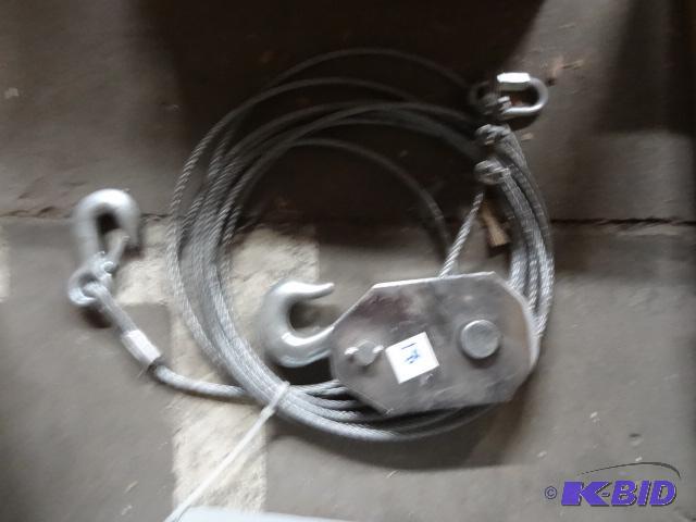 Cable and trolley...