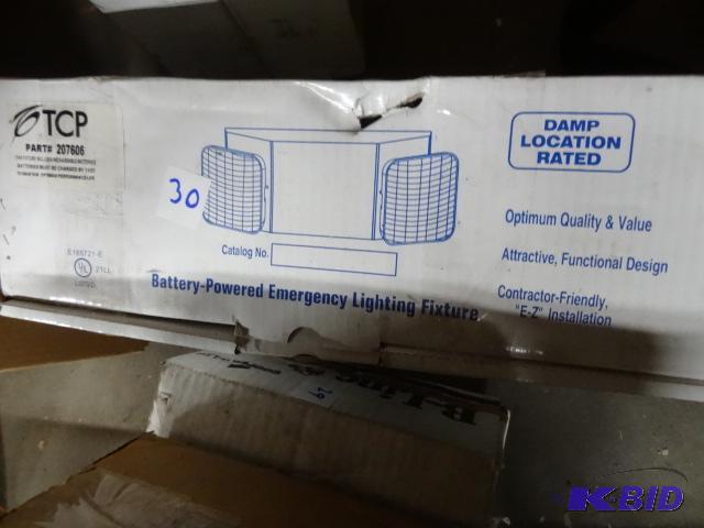 TCP 207606 battery powered emergency lighting...