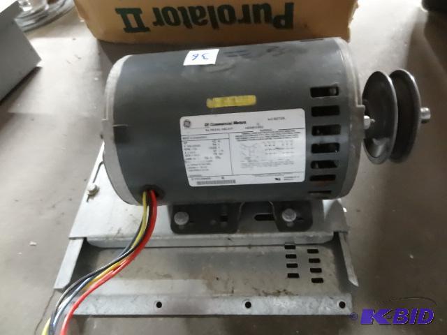 GE electric motor. 208-230460. 1725 RPM. 3 p...