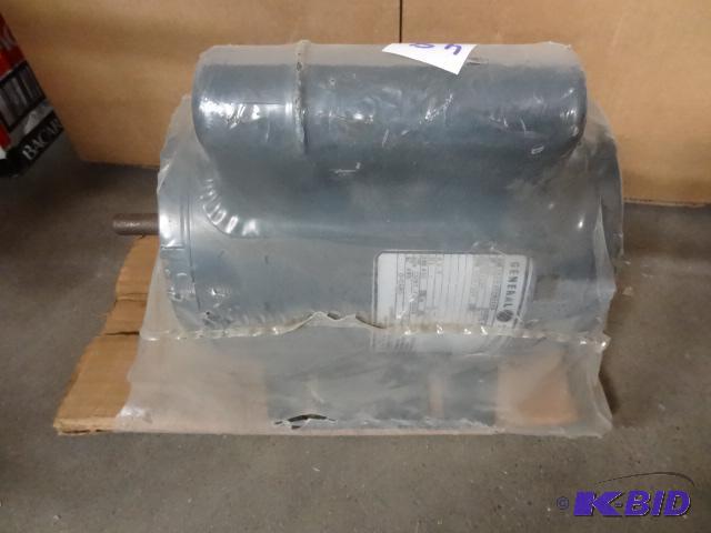 GE electric motor. 12 HP. 208-230 volt 1 pha...