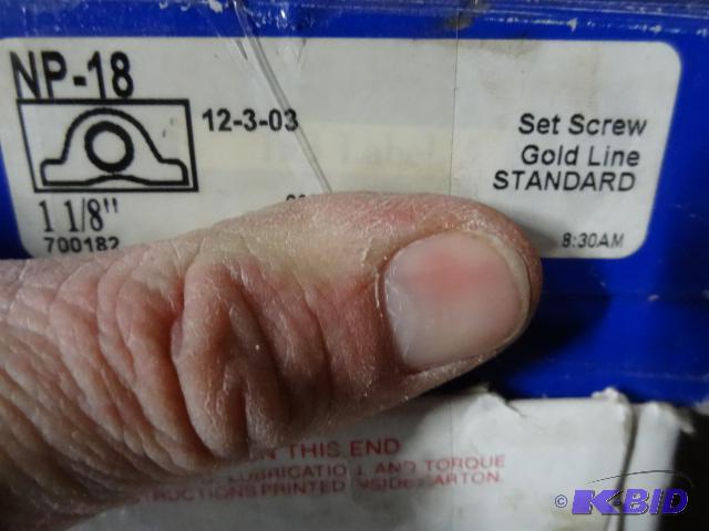 Seal master saddle bearing. NP-18. Qty 2. Bro...