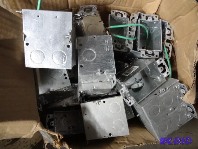2 x 3 metal outlet boxes....