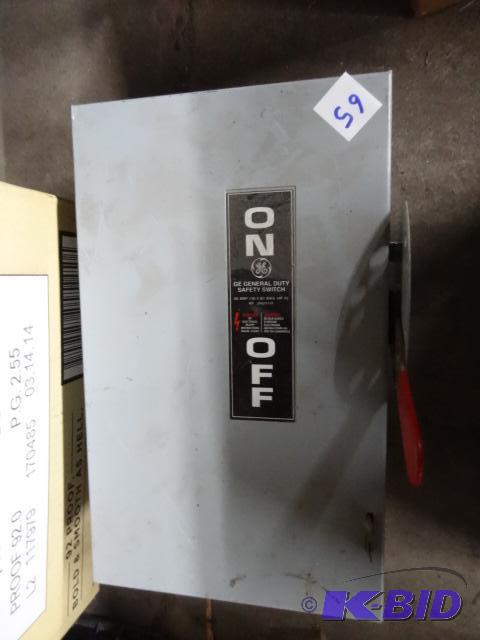 GE general duty safety switch...