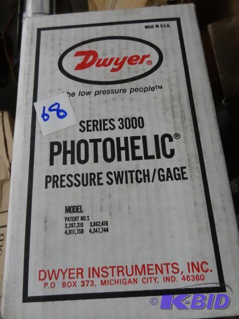 Dwyer series 3000 photohelic pressure switch ...