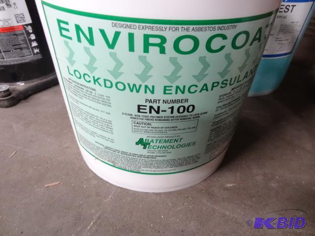 Envirocoat lockdown encapsulant. 5 gals...