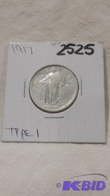 Standing Liberty Silver Quarter