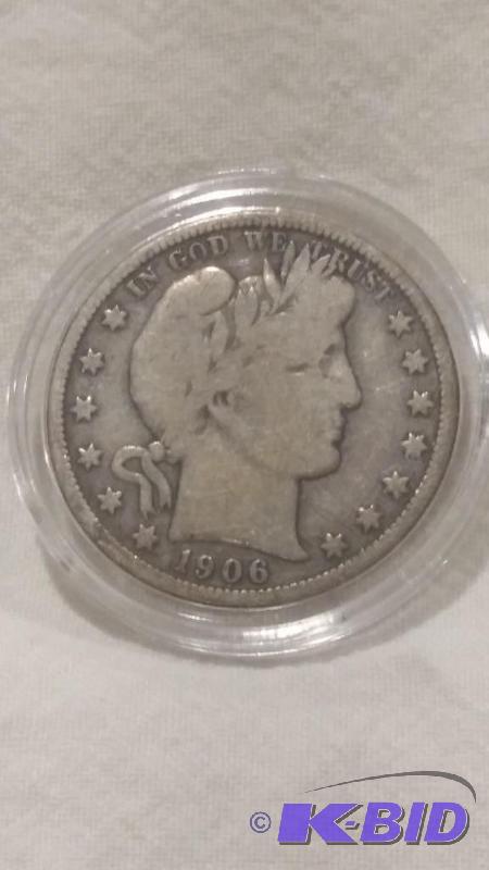 Barber or Liberty Silver Half Dollar