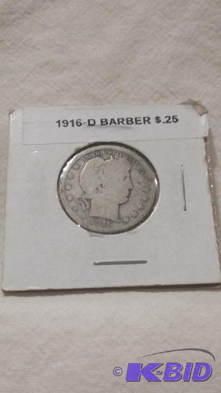 Barber or Liberty Silver Quarter