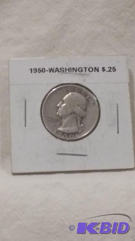 Washington Silver Quarter Dollar