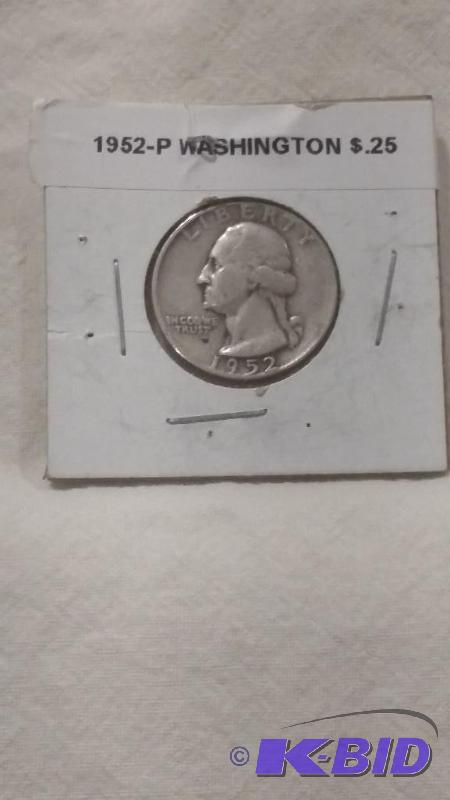 Washington Silver Quarter Dollar