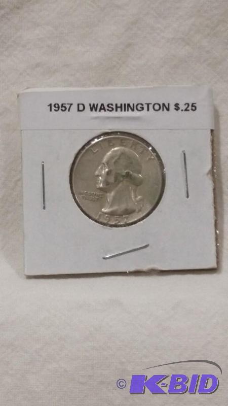 Washington Silver Quarter Dollar