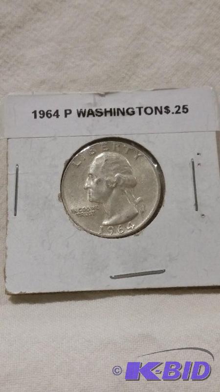 Washington Silver Quarter Dollar