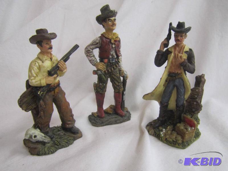 Cowboy statues