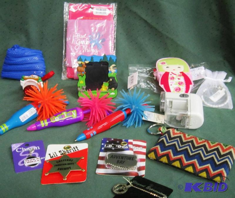 Box of misc items
