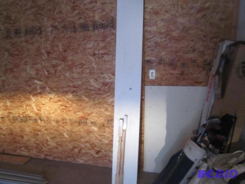 Large White Shelf & Wood Spindles