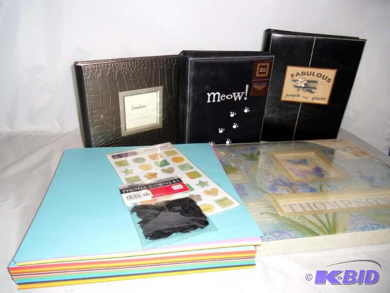 Winter Project  Photo Albums and Scrapbook Paper