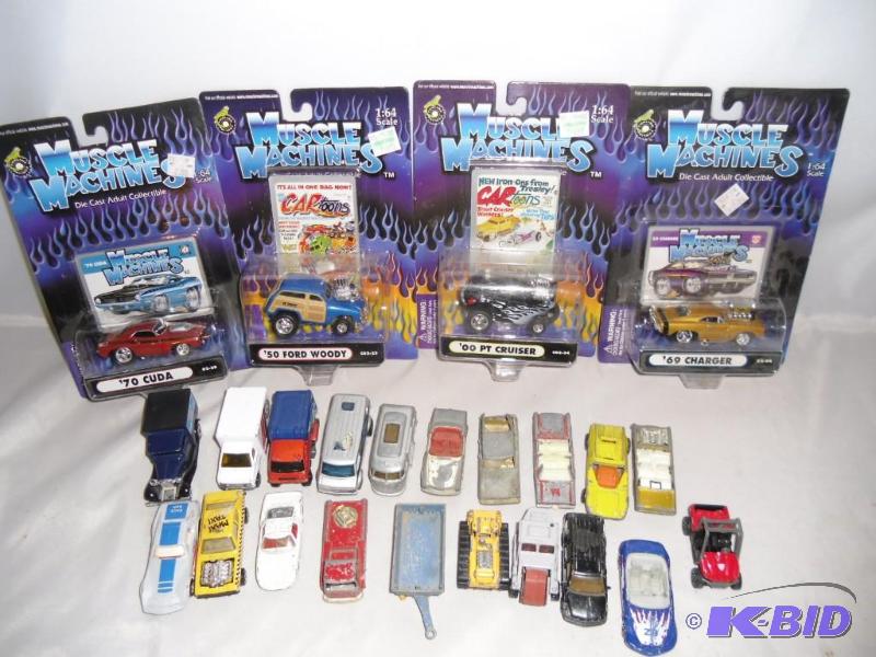 Die Cast Muscle Machine in Packages & Vintage Lesney Cars