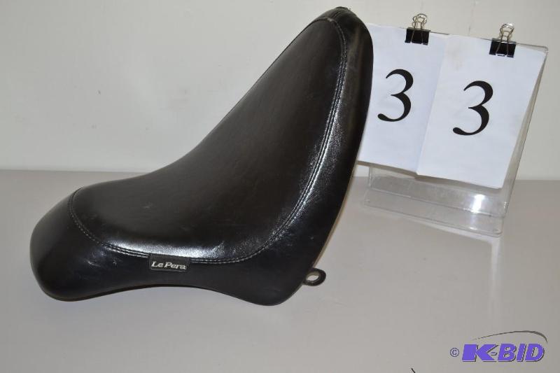 lot 33 image: LePara motorcycle saddle