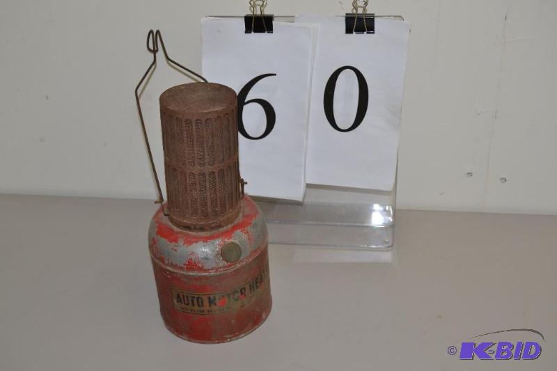lot 60 image: Vintage Auto Motor Heater