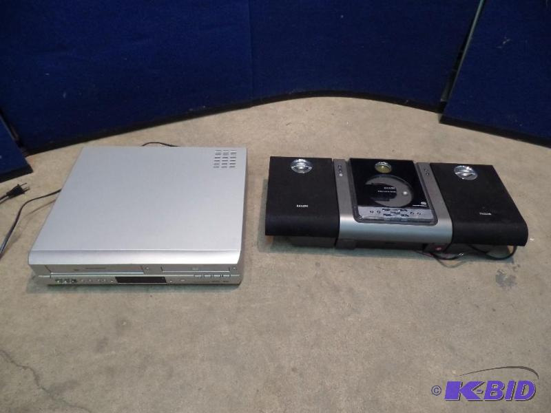 VCRDVD Player and Sterio