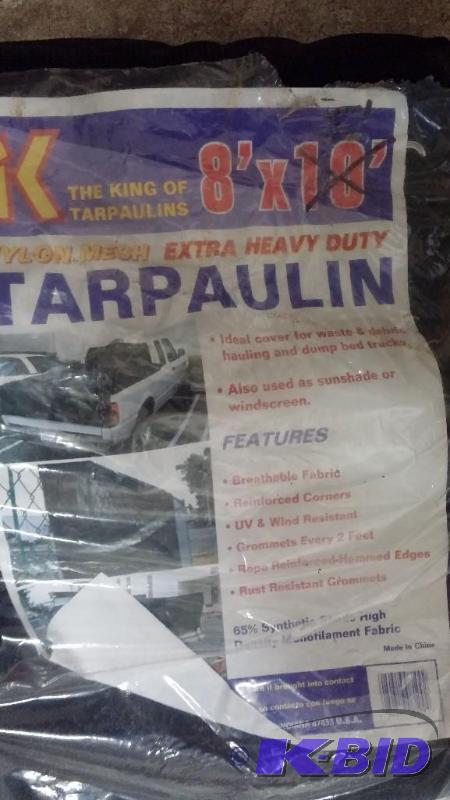 8 X 5 Tarpaulin For hauling and tarping...