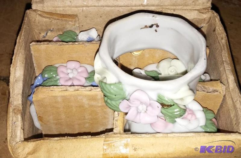 Porcelain Napkins Holders...