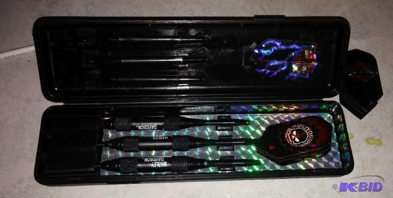 Set of Harley Davidson Darts...