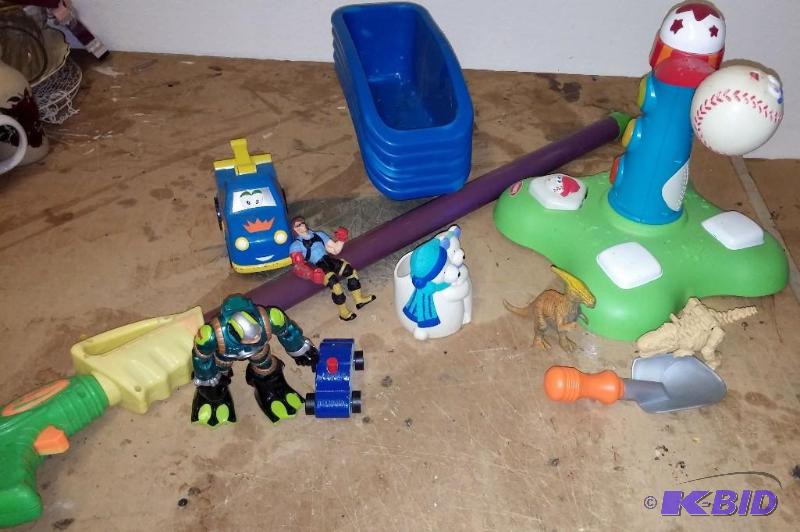 Toys as shown...