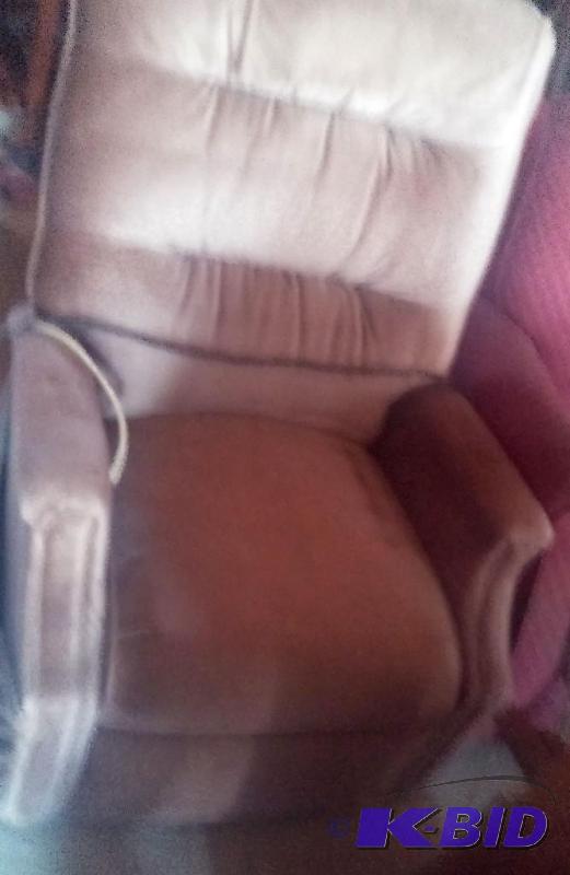 Brown lifting recliner....