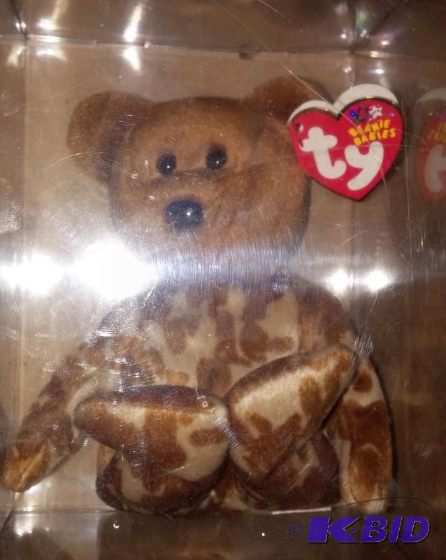 TY BEANIE BABY &quotHERO&quot BRITISH FLAG ...