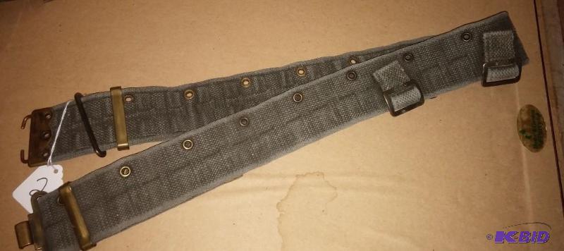 US ARMY PISTOL BELT...