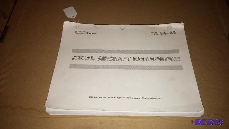 US ARMY FM 44-80 VISUAL AIRCRAFT RECOGNITION ...