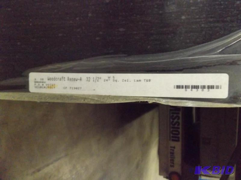 lot 160 image: 2 laminated boards - est. 2 x 3, 2 table to...