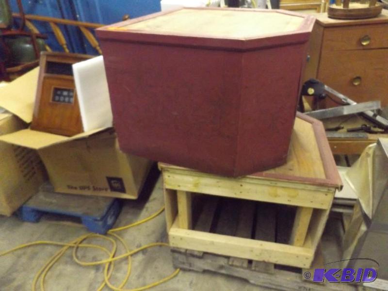 lot 161 image: two end tables...