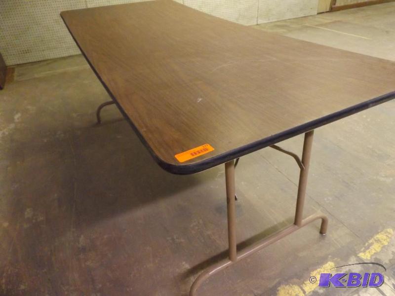 lot 177 image: folding table...
