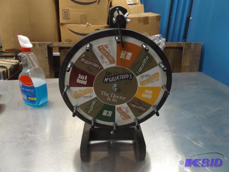 lot 61 image: Dr. McGillicuddys Wheel Drinking Game...
