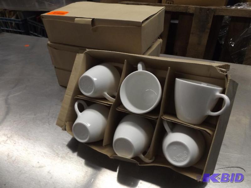 lot 63 image: Corning Saucers and Coffee Cups - porcelain h...
