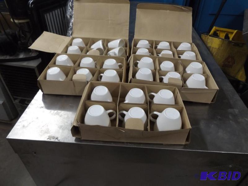 lot 71 image: Corning Saucers and Coffee Cups - porcelain h...