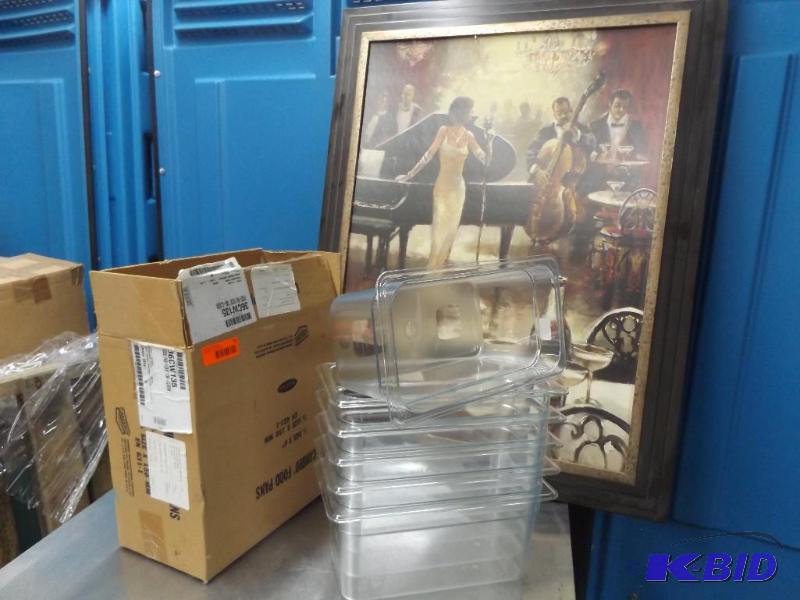 lot 72 image: Food Prep Containers - small and large sizes...