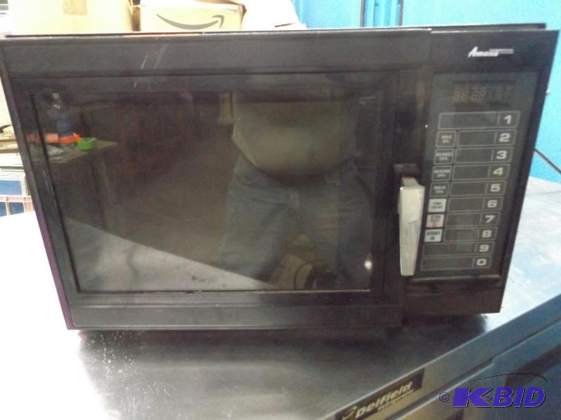 lot 75 image: Amana Microwave...